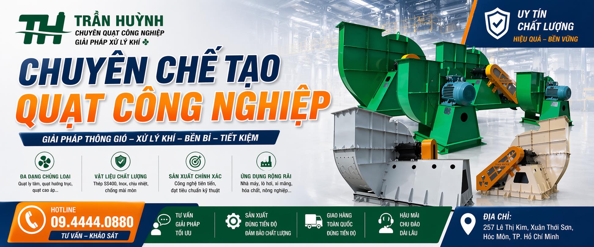 Công Ty TNHH Thương Mại Sản Xuất Trần Huỳnh